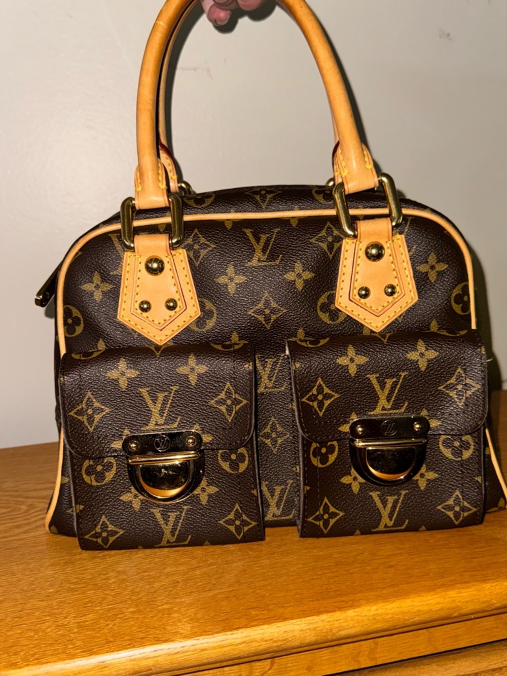 Louis Vuitton Monogram Canvas Bowling Bag - Brown & Tan - Picture 4 of 12